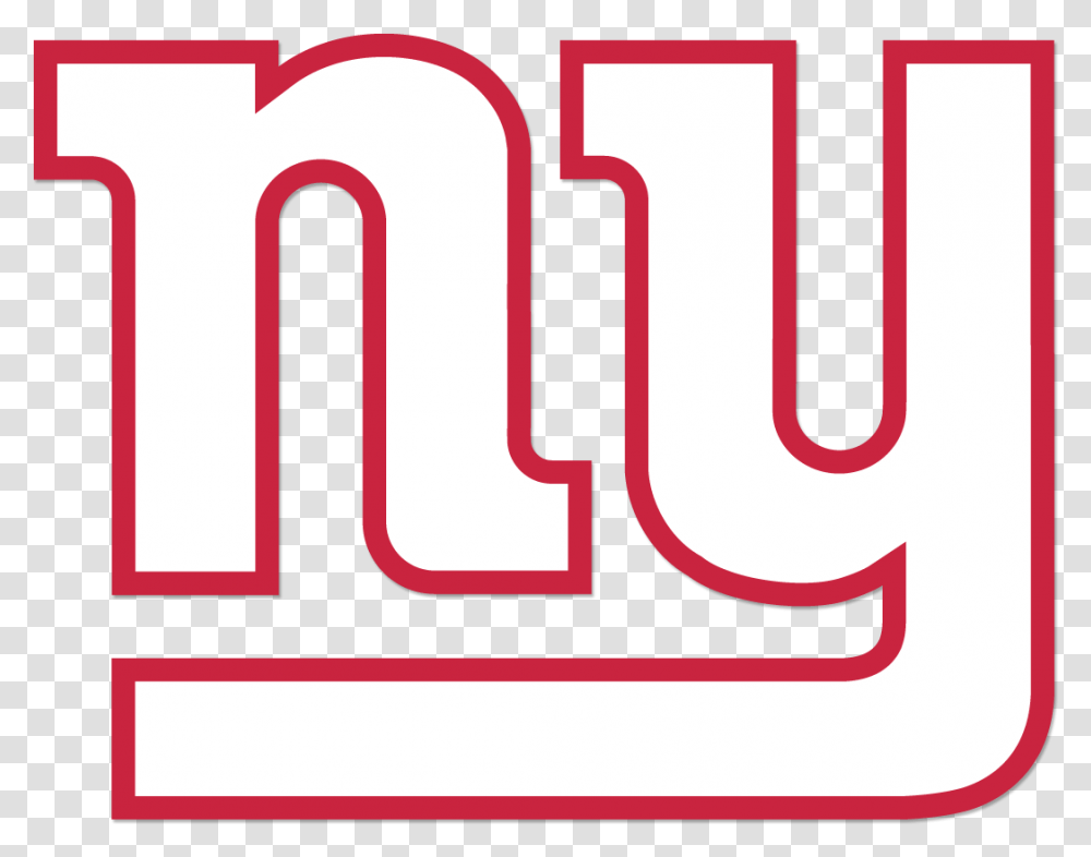 Ny Giants Logo, Word, Number Transparent Png