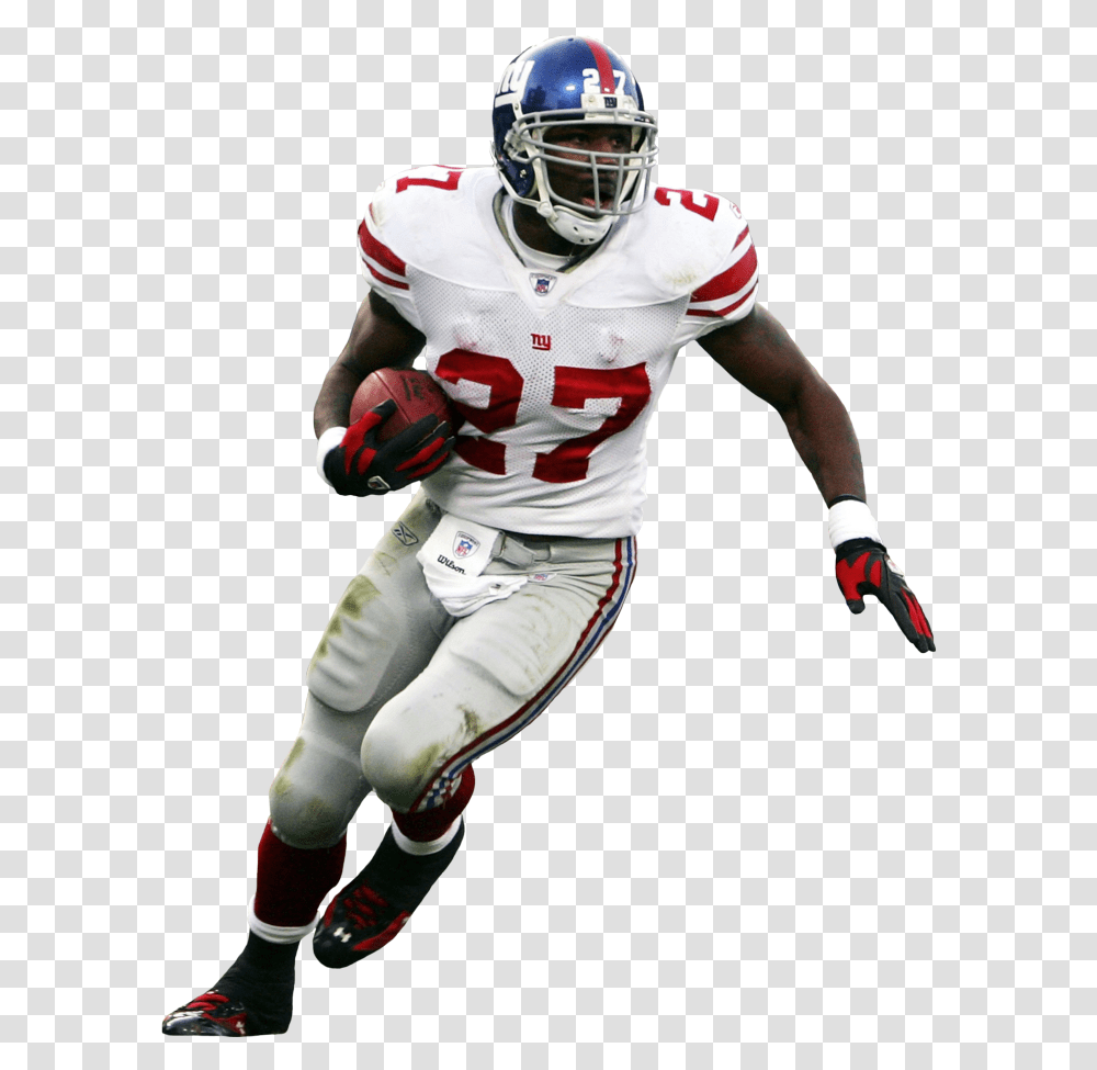 Ny Giants Player, Helmet, Apparel, Person Transparent Png