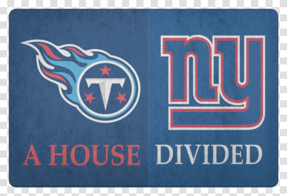 Ny Giants Tennessee Titans House Divided Welcome Porch Tennessee Titans Transparent Png