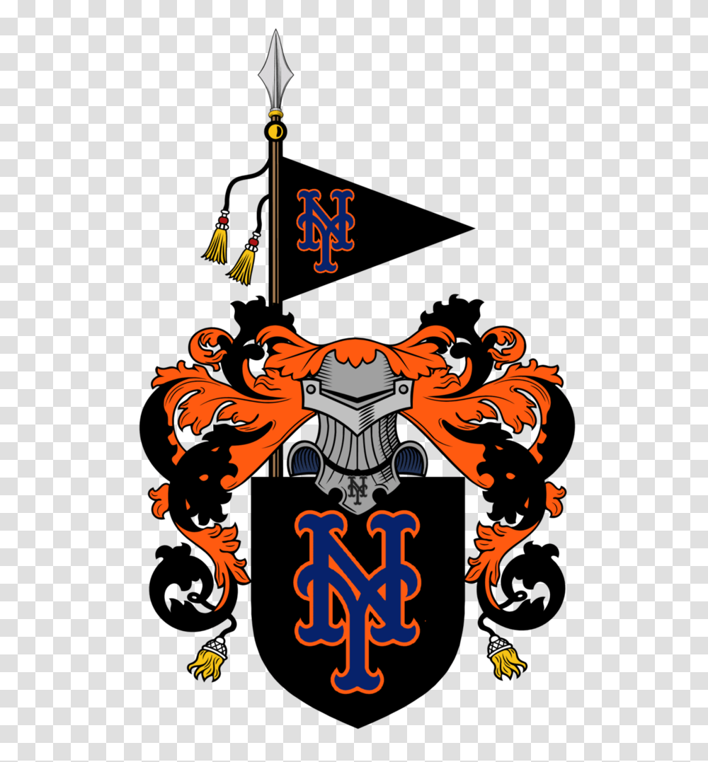 Ny Mets Coa, Emblem, Poster Transparent Png