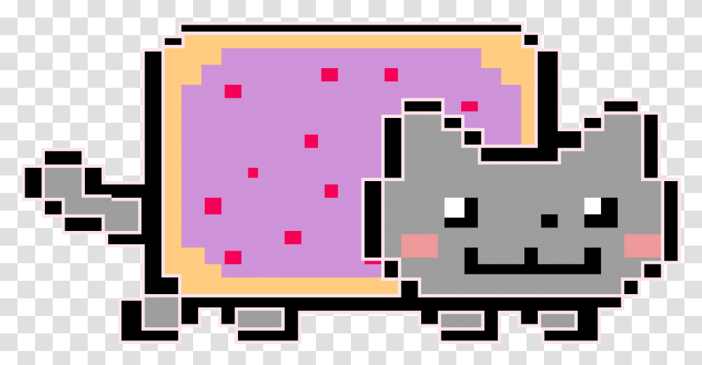 Nyan Cat Clip Art, Plan, Plot, Diagram Transparent Png