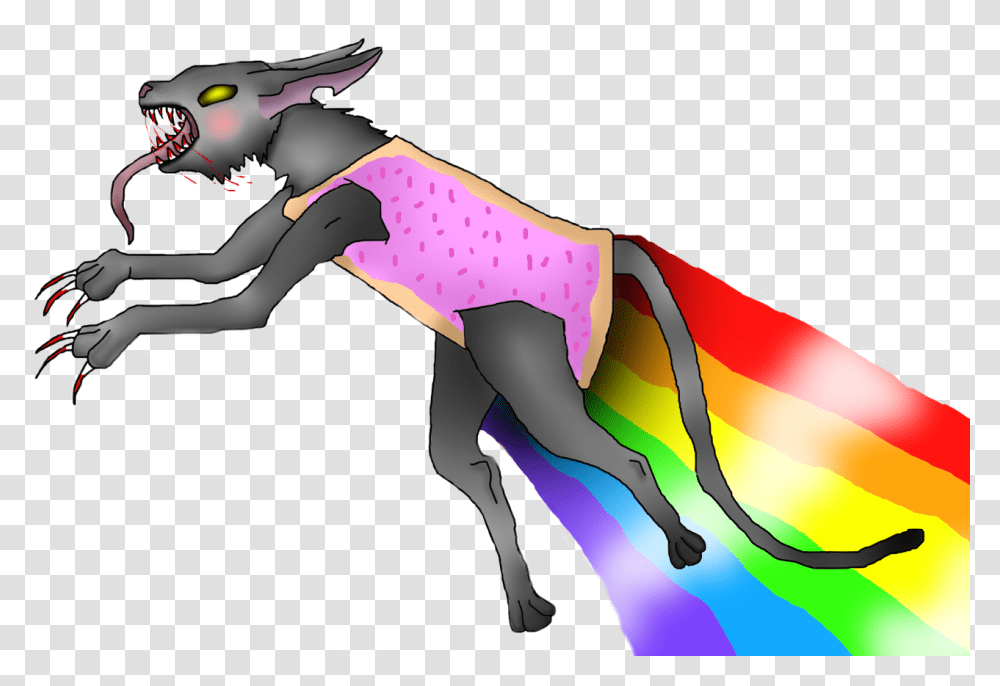 Nyan Cat Clipart Background, Horse, Mammal, Animal Transparent Png