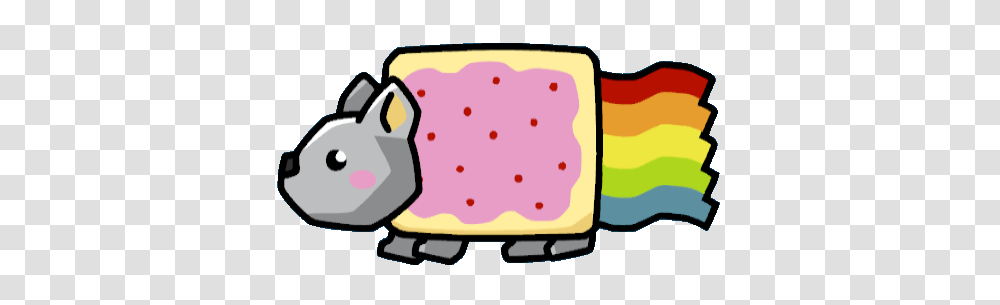 Nyan Cat Clipart Background, Ice Pop, Cushion, Food, Plant Transparent Png