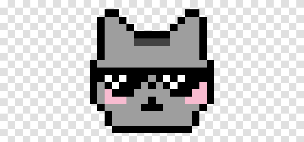 Nyan Cat Cross Stitch Pattern, Pac Man, Minecraft, Pillow Transparent Png