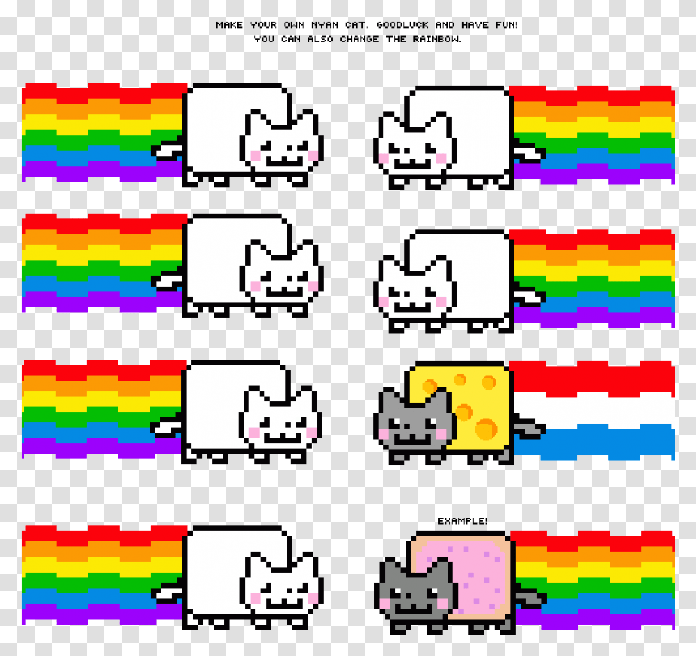 Nyan Cat Download, Label, Photography, Scoreboard Transparent Png