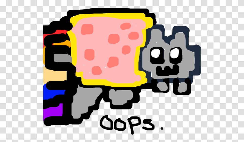 Nyan Cat, Hand, Food, Weapon Transparent Png