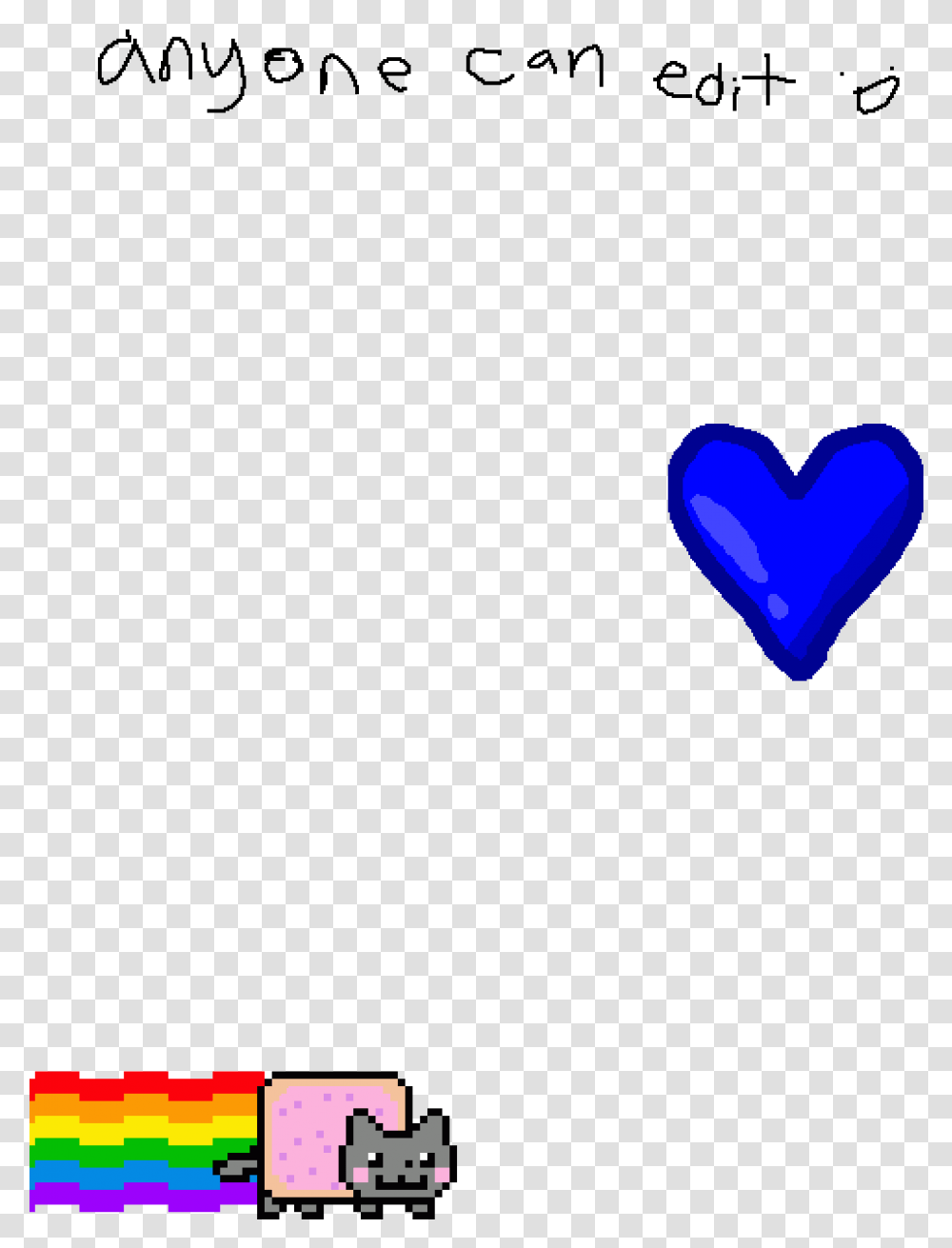 Nyan Cat, Heart Transparent Png