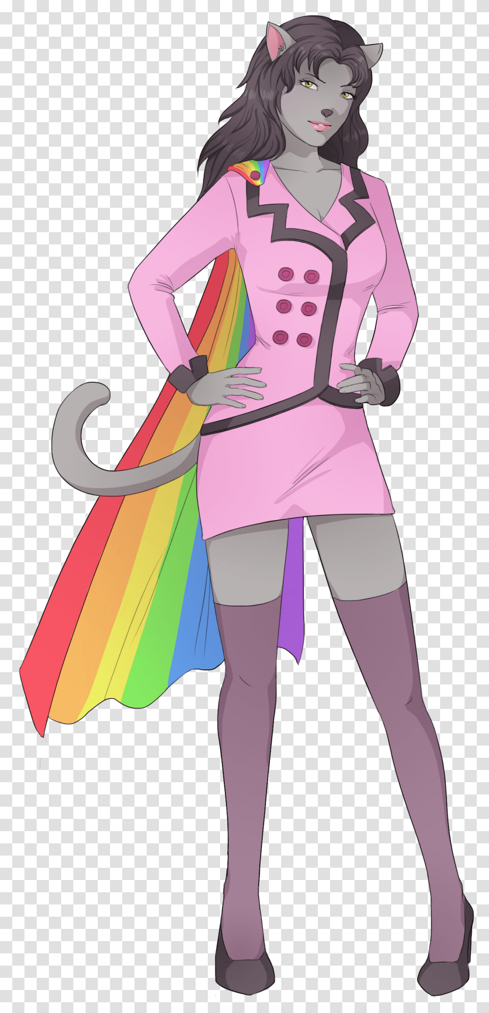 Nyan Cat, Person, Costume, Performer Transparent Png