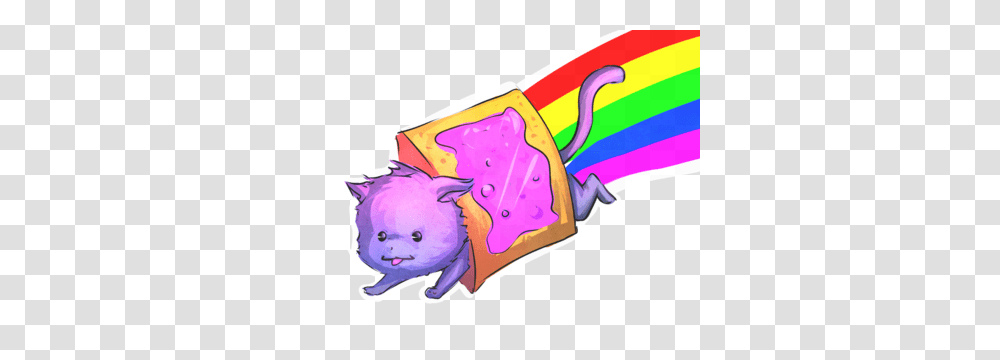 Nyan Cat, Sweets, Food, Confectionery, Cream Transparent Png