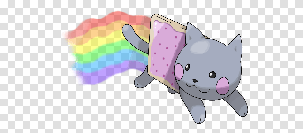 Nyan Cat The Best Legendary Ever, Mammal, Animal, Cushion, Pillow Transparent Png