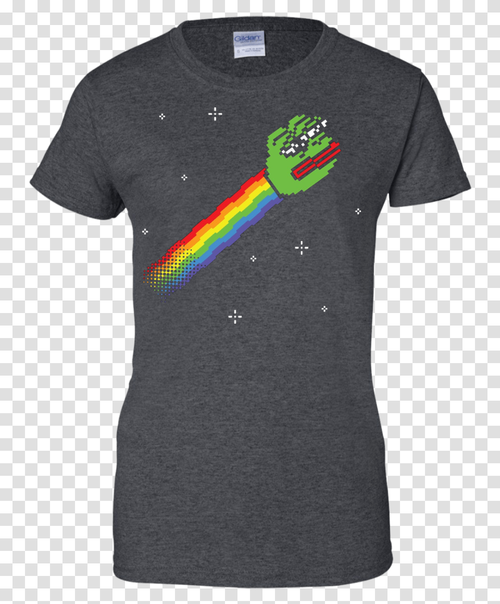 Nyan Pepe The Frog T Shirt Dank Memes Meme Sad Shirt Hei Hei Shirt, Apparel Transparent Png