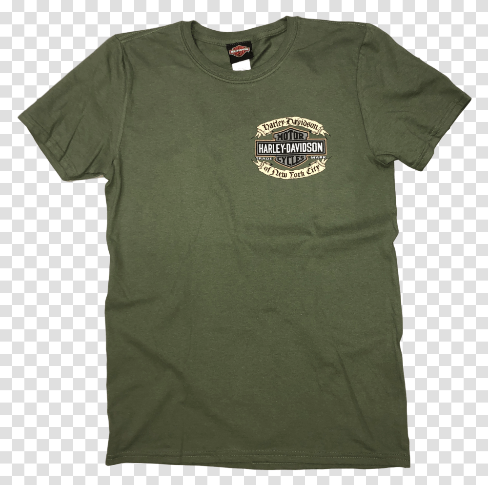 Nyc Exclusive Affliction Green Tee Active Shirt, Apparel, T-Shirt, Sleeve Transparent Png