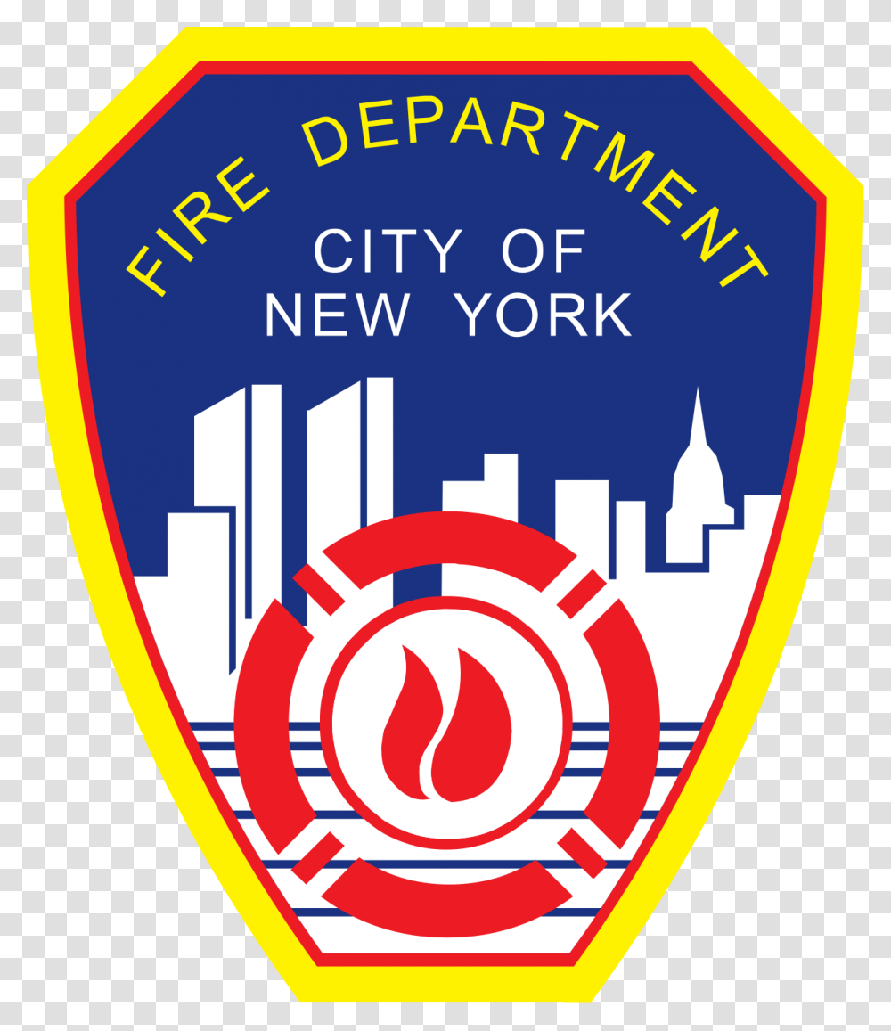 Nyc Fire Department Logo, Trademark, Label Transparent Png