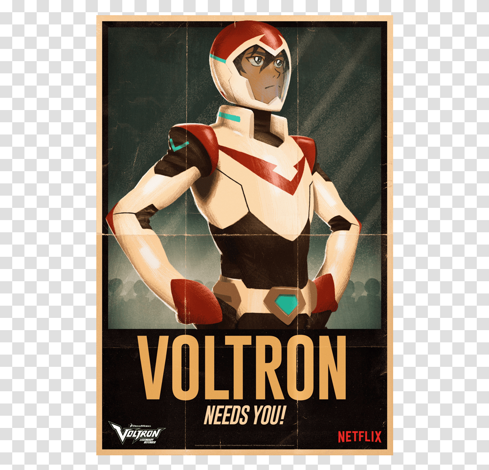 Nycc 17 Exclusive Poster Keith Voltron Join The Coalition, Advertisement, Paper, Person, Human Transparent Png