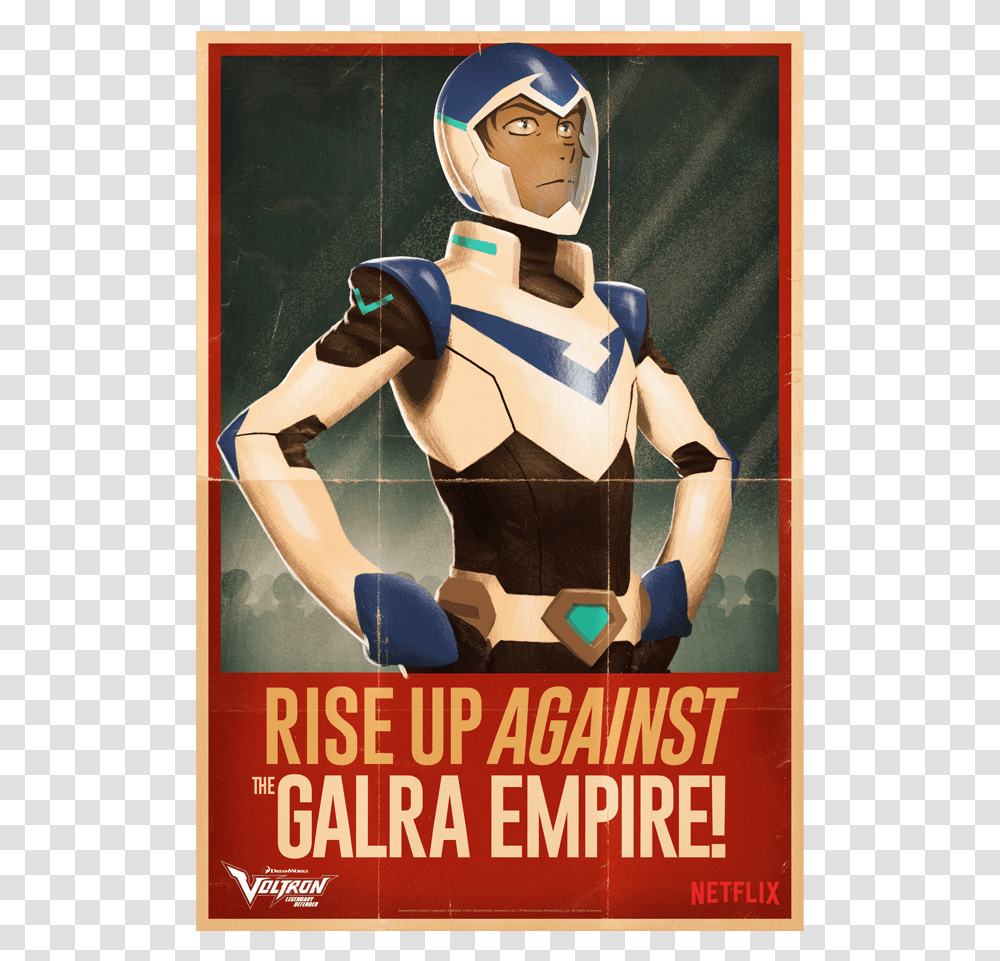 Nycc 17 Exclusive Poster Lance Voltron Lance Poster, Advertisement, Flyer, Paper, Brochure Transparent Png