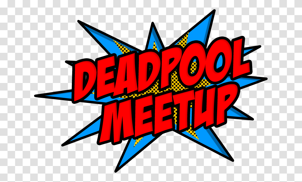 Nycc Deadpool Meetup In Times Square Graphic Design, Advertisement, Poster, Alphabet Transparent Png