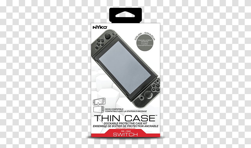 Nyko Thin Case Switch, Mobile Phone, Electronics, Cell Phone, Hand-Held Computer Transparent Png