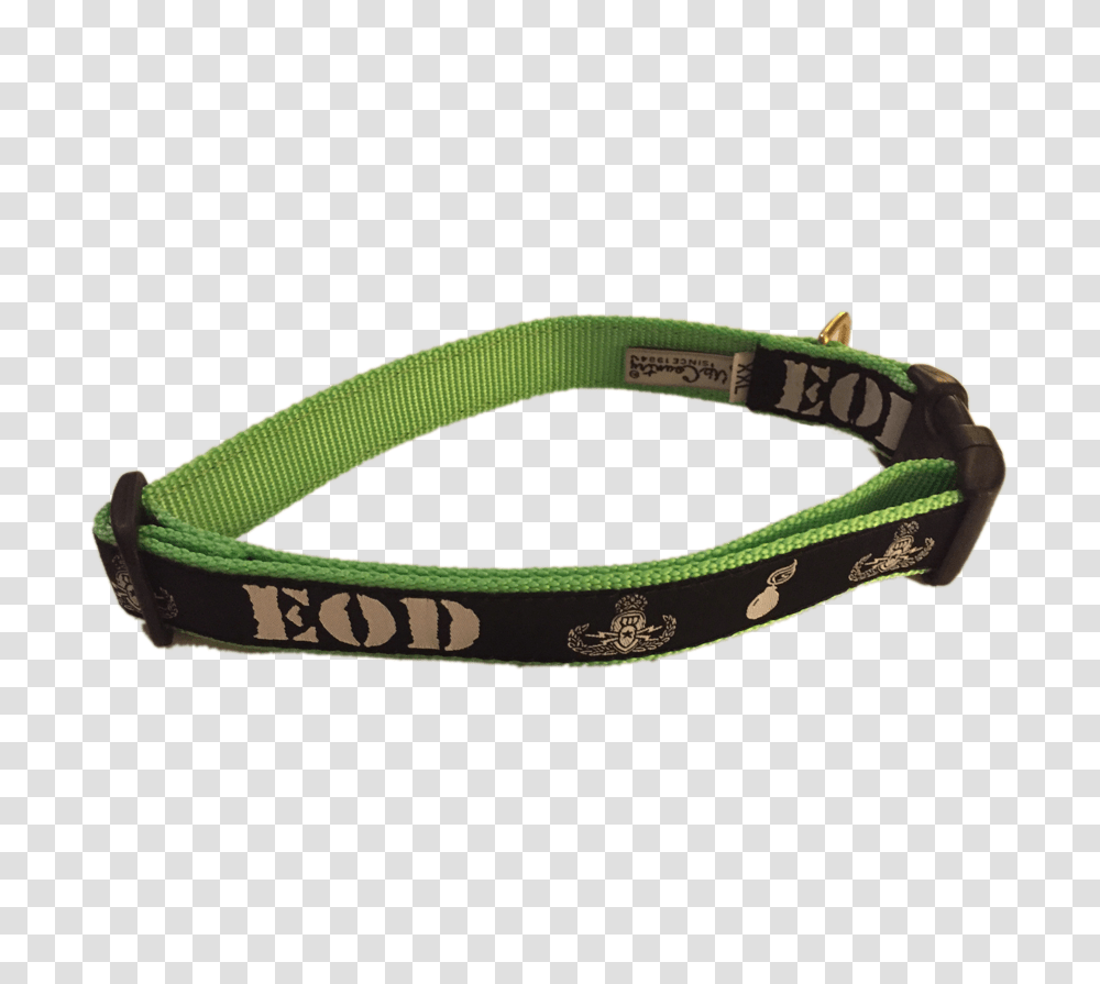 Nylon Eod Dog Collar With Badge, Accessories, Accessory, Belt, Bracelet Transparent Png