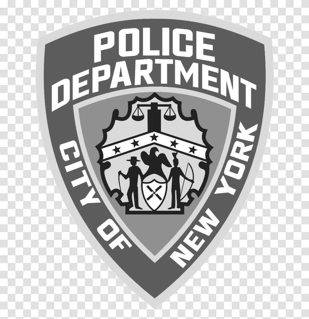 Nypd Emblem, Logo, Trademark, Person Transparent Png