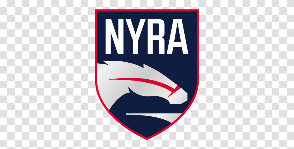 Nyra Primary Mark Full Color New York Racing Association, Armor, Shield, Poster, Advertisement Transparent Png