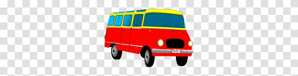 Nysa Mikrobus Clip Art, Van, Vehicle, Transportation, Fire Truck Transparent Png