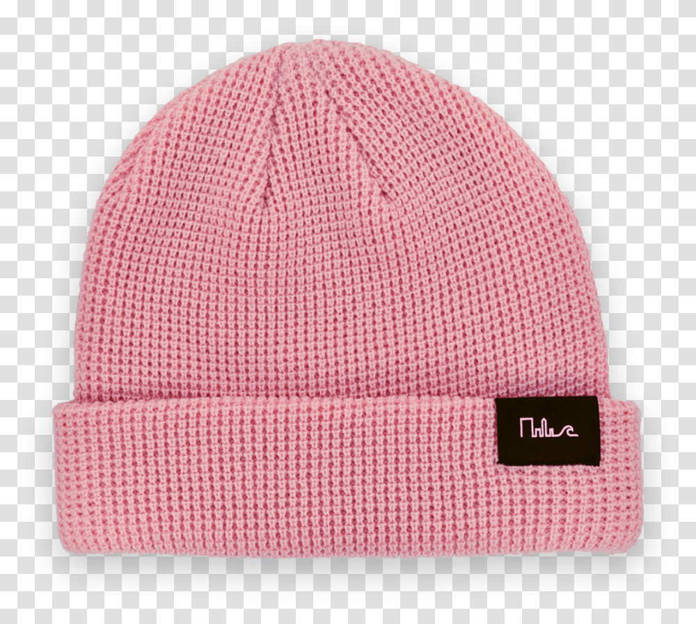 Nysea Beanies 0007 Foldup Pink Pink Beanie, Clothing, Apparel, Cap, Hat Transparent Png