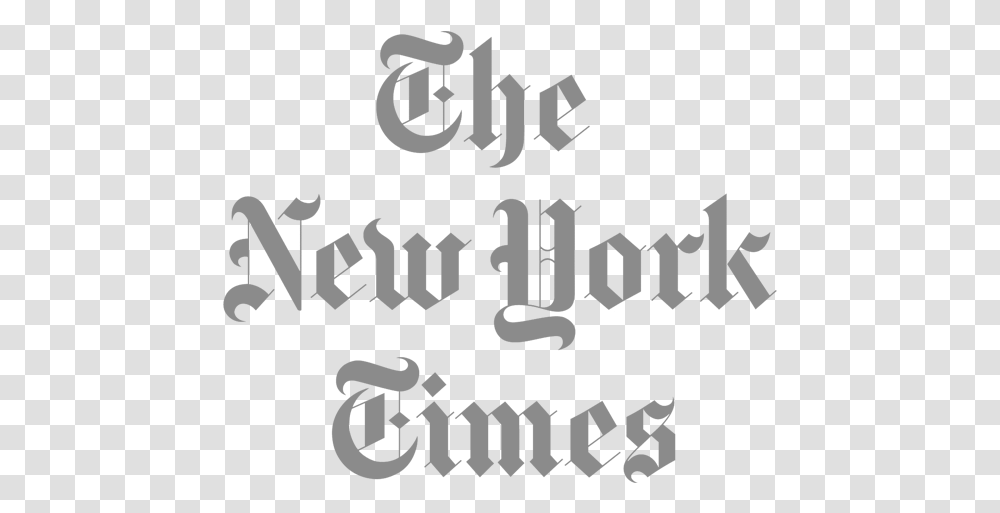 Nyt Logo New York Times, Alphabet, Letter, Handwriting Transparent Png