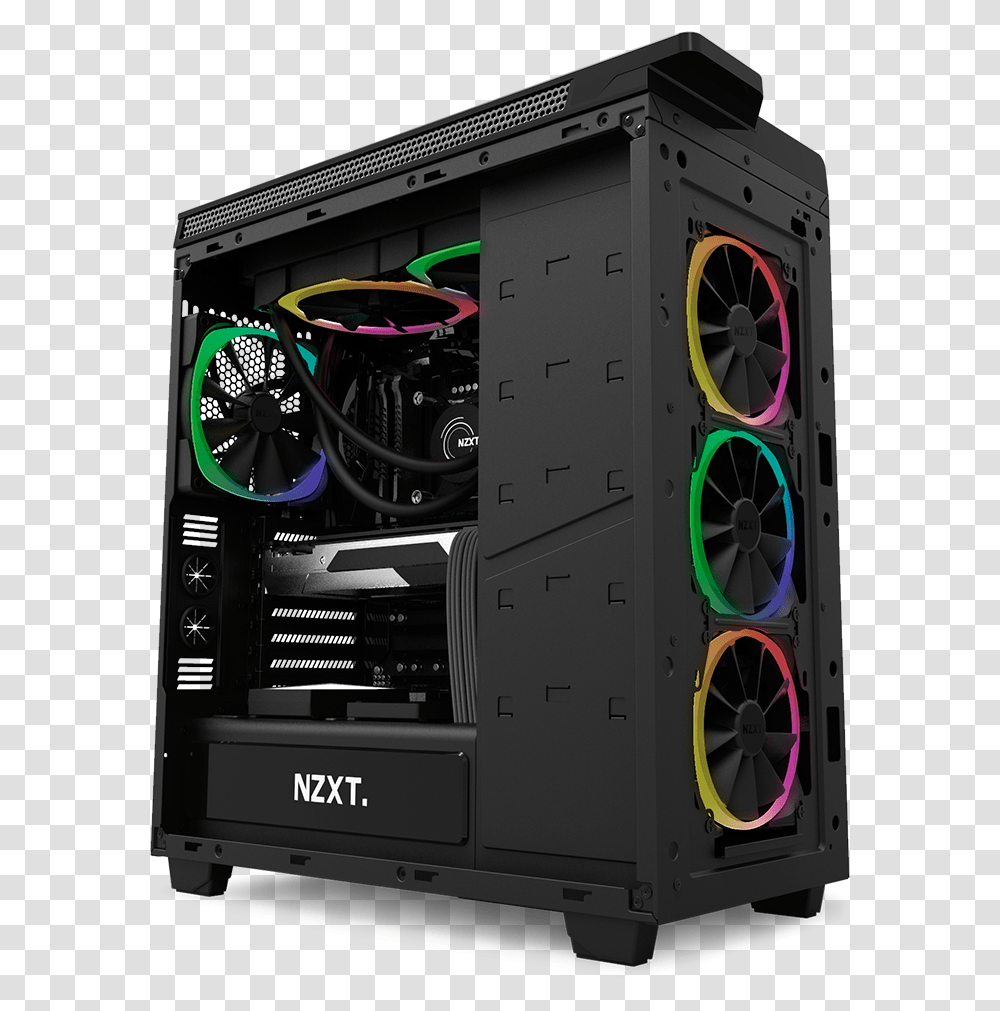 Nzxt Aer Rgb Triple Pack, Computer, Electronics, Hardware, Computer Hardware Transparent Png