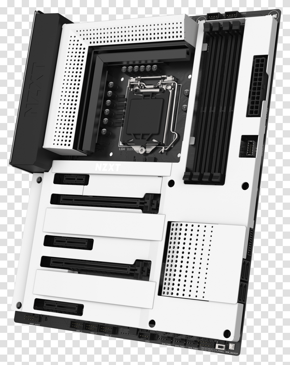 Nzxt Announces Its Second Intel Motherboard With Numerous, Electronics, Computer, Hardware, Pc Transparent Png