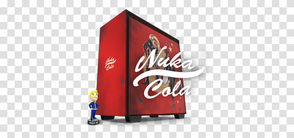 Nzxt Bld Gaming Pcs Made Simple Fictional Character, Text, Coke, Beverage, Coca Transparent Png