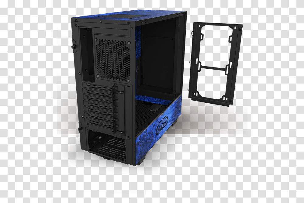 Nzxt Gaming Pc Hardware Computer Cases Liquid Cooling Nzxt H520 Front Fan, Electronics, Appliance, Computer Hardware, Server Transparent Png
