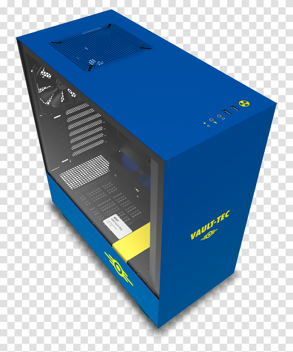 Nzxt H500 Vault Boy, Machine, Electronics, Printer, Hardware Transparent Png
