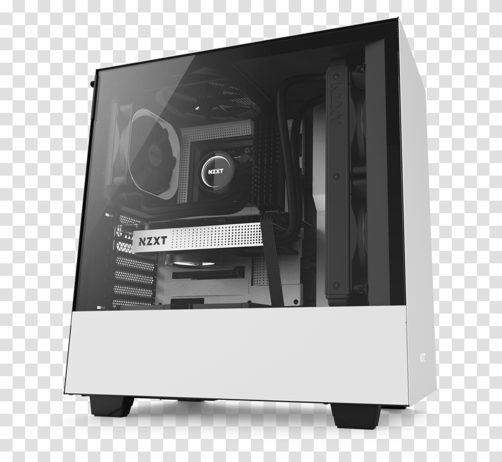 Nzxt H500 Vs, Machine, Electronics, Monitor, Screen Transparent Png