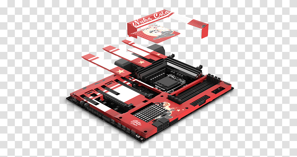 Nzxt H700 Nuka Cola, Computer, Electronics, Computer Hardware, Keyboard Transparent Png