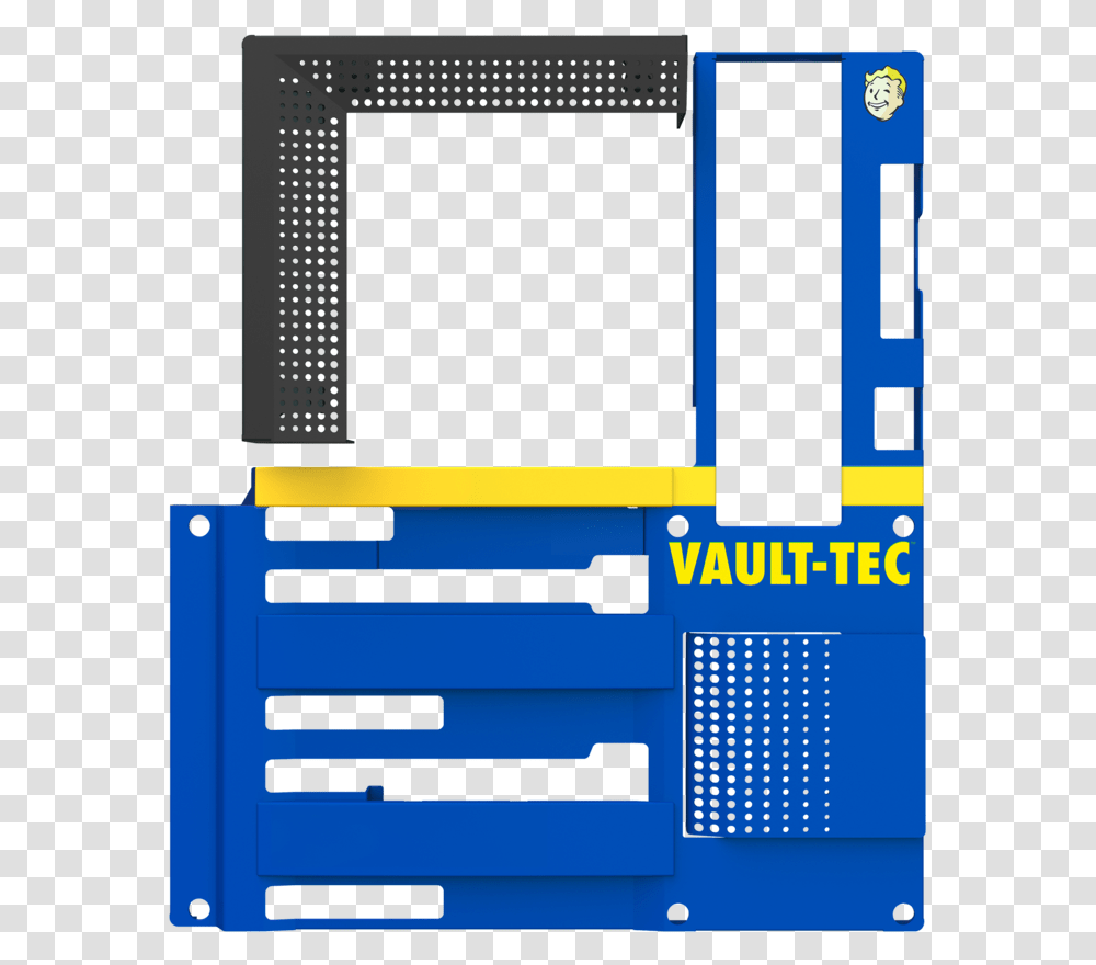 Nzxt Vault Boy Cover Fallout, Machine, Monitor, Screen, Electronics Transparent Png