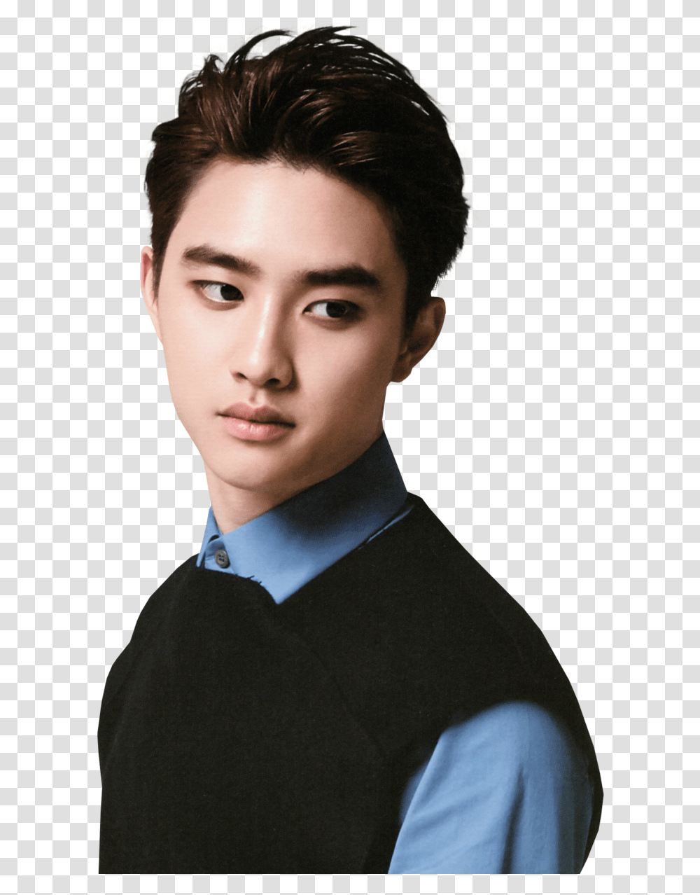 O And Kyungsoo Image, Face, Person, Head, Portrait Transparent Png