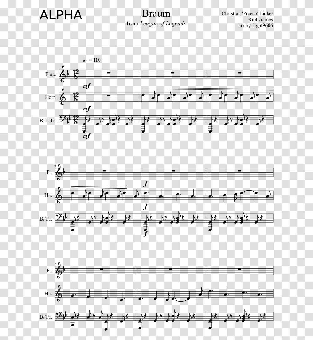 O Canada Piano Sheet Music, Gray, World Of Warcraft Transparent Png