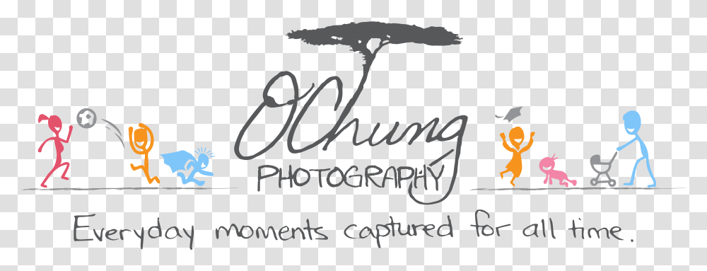 O Chung Photography Logo Slogan Calligraphy, Handwriting, Label, Letter Transparent Png