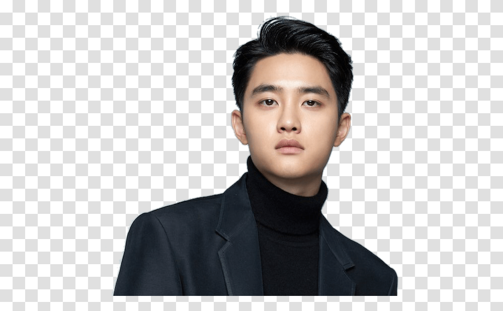 O Kyungsoo Exo Sticker Do Exo, Suit, Overcoat, Person Transparent Png