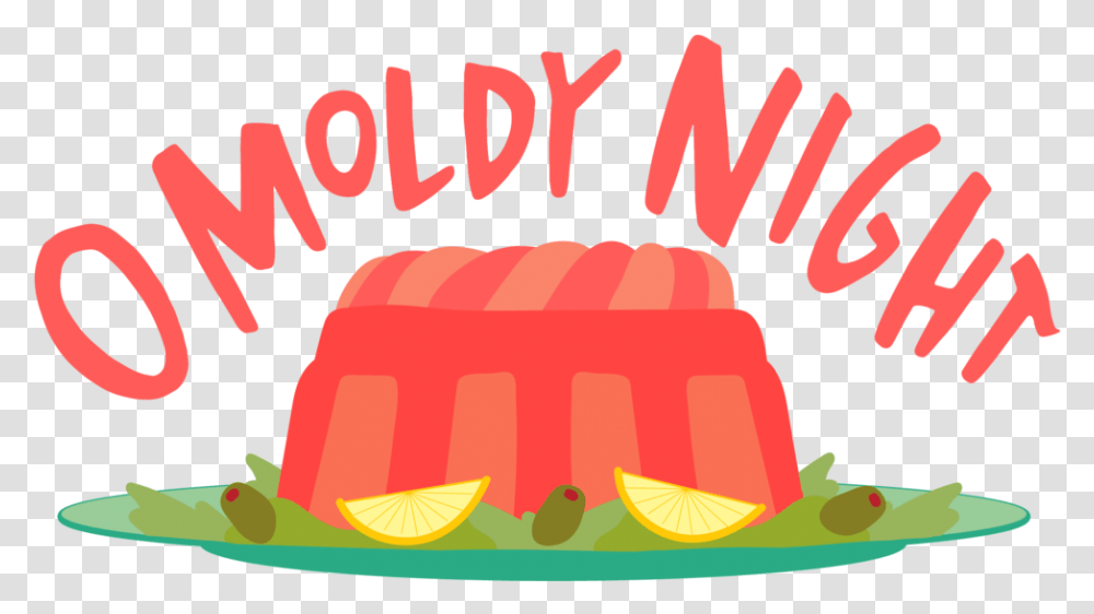 O Moldy Night Top, Food, Jelly, Word Transparent Png