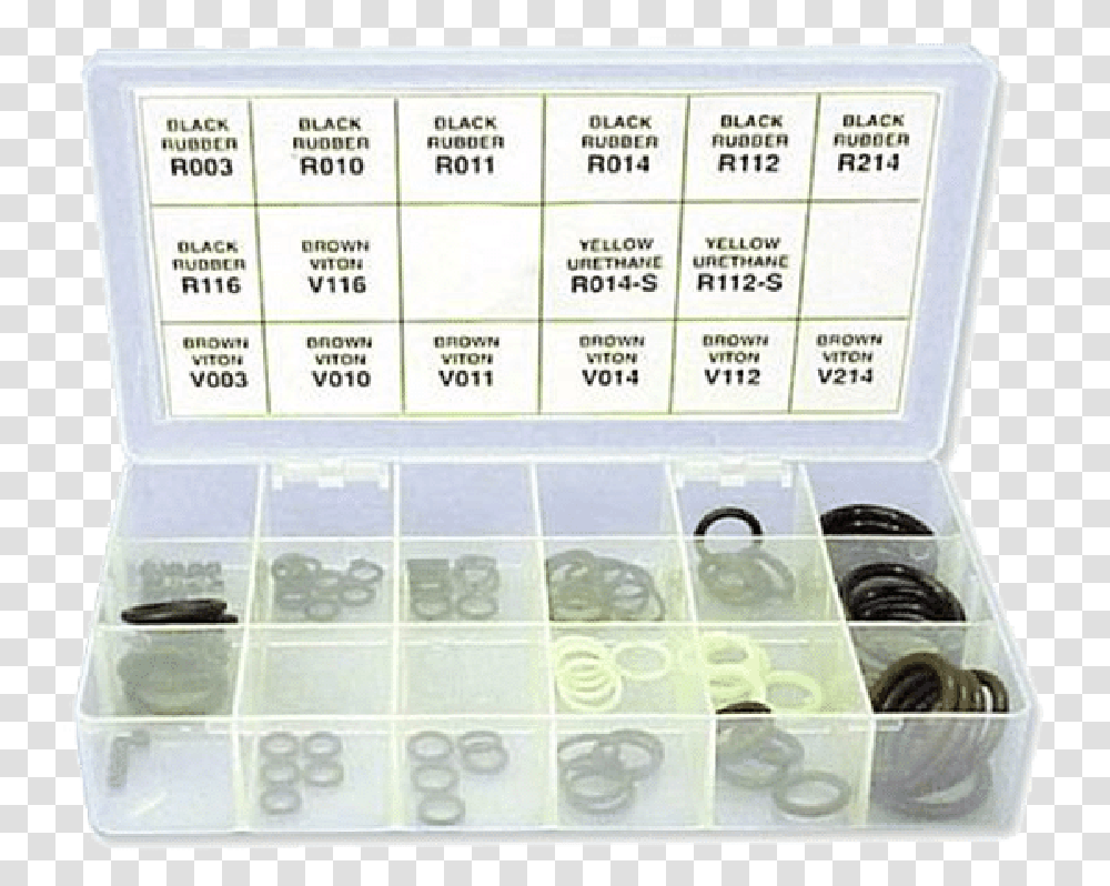 O Ring Kit Box, Furniture, Menu, Cabinet Transparent Png
