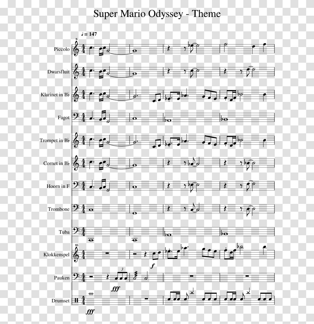 O Sole Mio Violin Sheet Music, Gray, World Of Warcraft Transparent Png