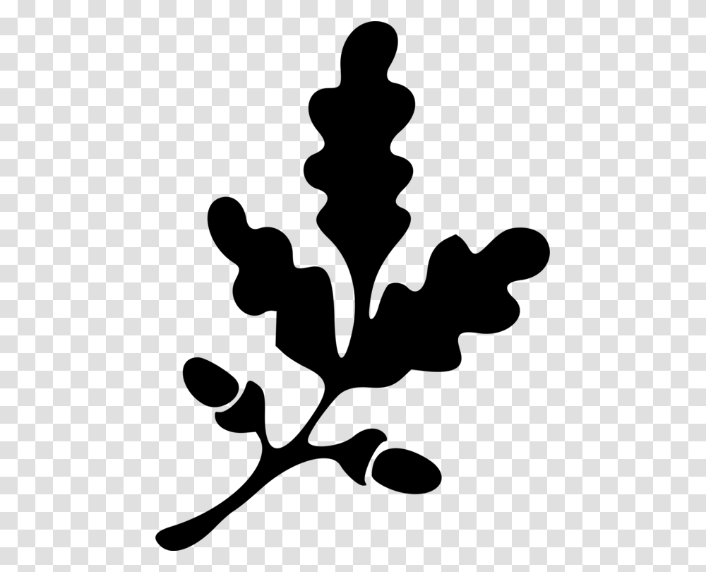 Oak Branch Tree Leaf Twig, Gray, World Of Warcraft Transparent Png