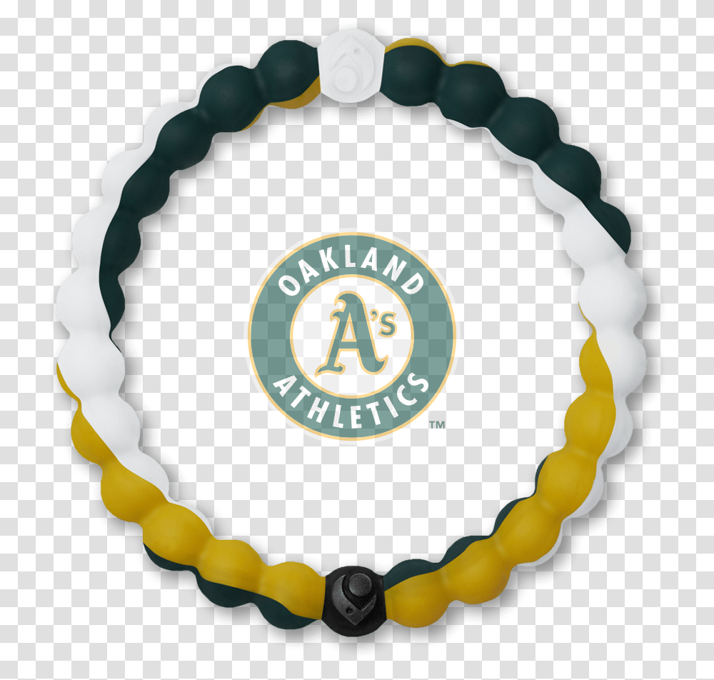Oakland Athletics Lokai Lsu Lokai Bracelet, Logo, Trademark, Badge Transparent Png