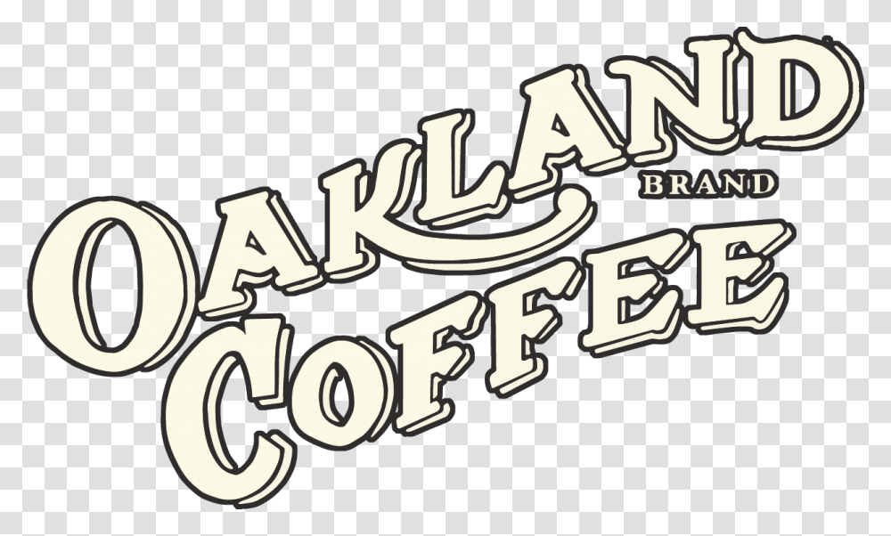 Oakland Coffee, Alphabet, Label, Word Transparent Png