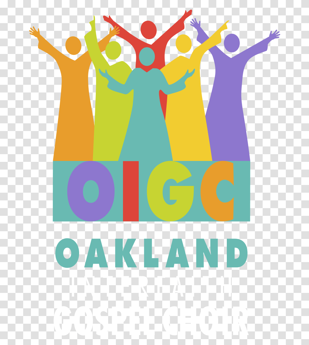 Oakland Interfaith Gospel Choir Oakland Interfaith Gospel Choir Logo, Poster, Advertisement, Flyer, Paper Transparent Png