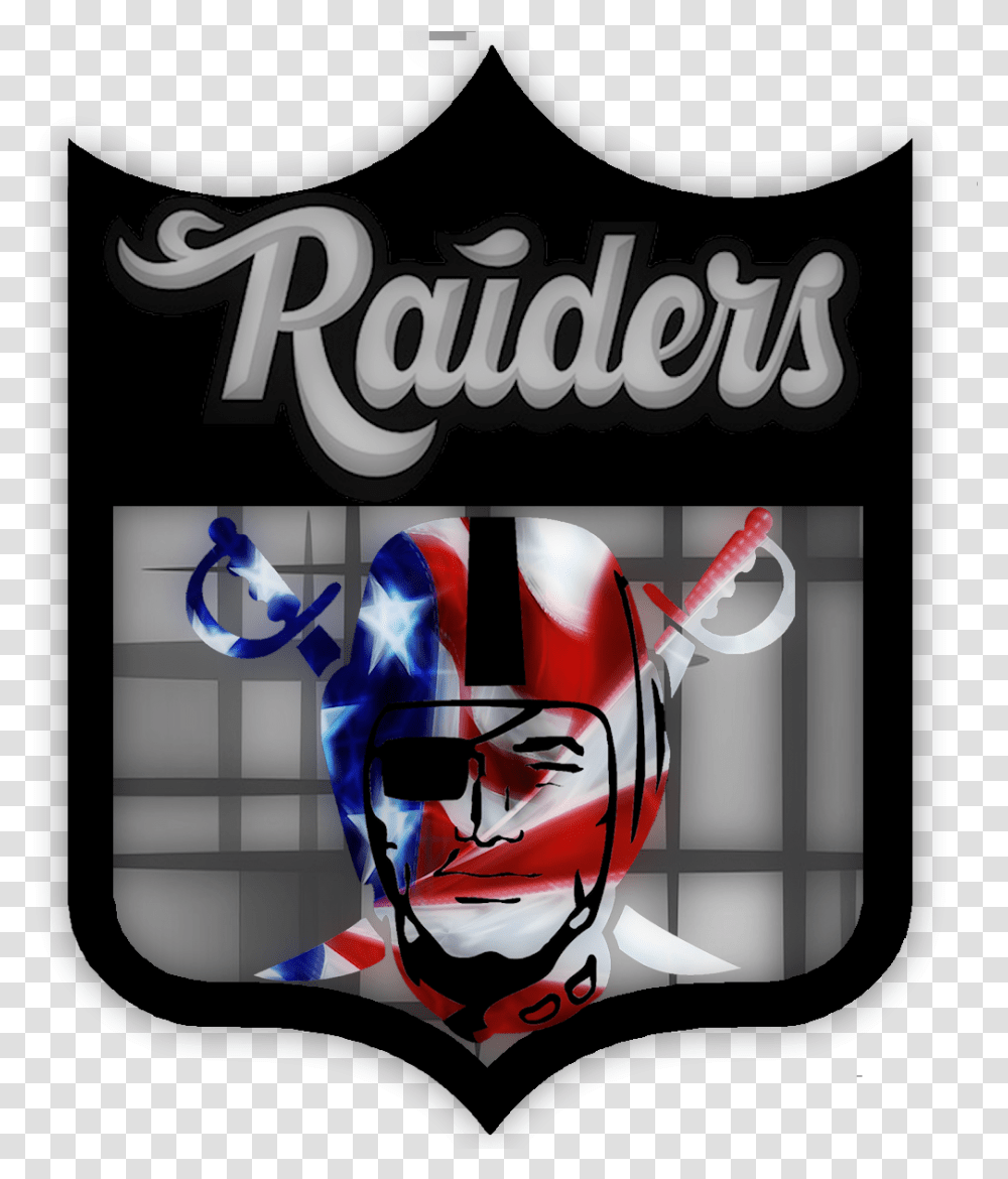 Oakland Raider Clipart Logotipo De Los Raiders, Person, Human, Poster Transparent Png