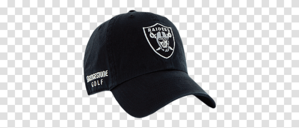 Oakland Raiders Nfl Logo Bridgestone Golf Hat Cap Baseball Cap, Clothing, Apparel Transparent Png