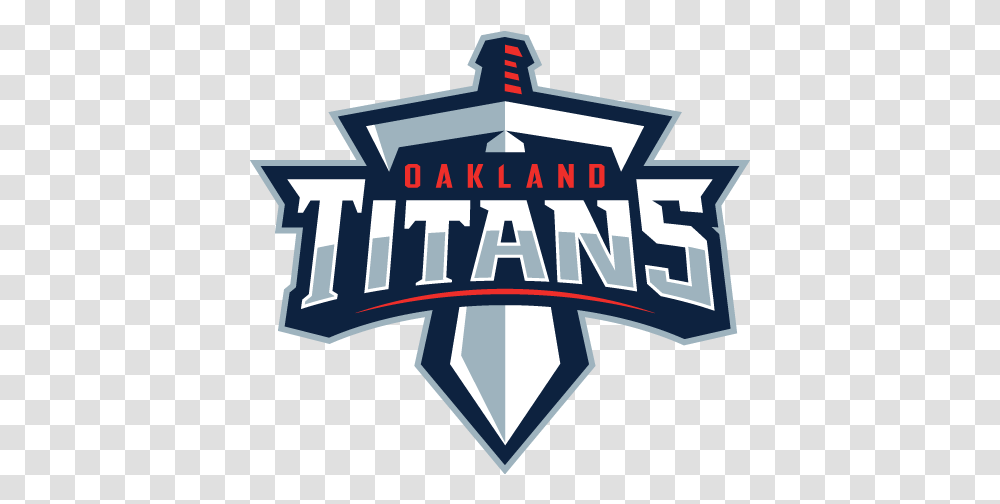 Oakland Titans Baseball Oakland Titans Logo, Symbol, Trademark, Poster, Advertisement Transparent Png