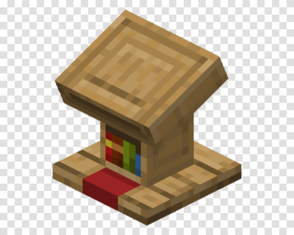 Oaksaplingnew Minecraft Lectern, Box, Cardboard, Treasure, Carton Transparent Png